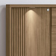Cabeceira Casal Bourbon Jatobá com 2 Gavetas: Design e Praticidade - imagem 2
