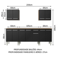 Cozinha Madesa Emilly King: Design e Praticidade - imagem 2