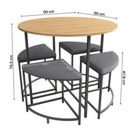 Mesa de Jantar 4 Lugares: Design e Praticidade - imagem 2