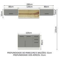 Cozinha Compacta Agata Madesa: Design e Praticidade - imagem 2