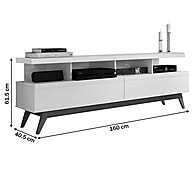 Rack TV 60" Vivare Wood: Design e Praticidade - imagem 2