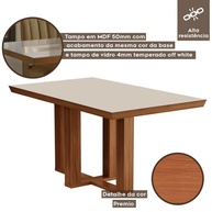 Mesa Lottus 120cm: Elegância e Praticidade - imagem 2