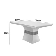 Mesa de Jantar Lucy 120cm: Elegância e Praticidade - imagem 2