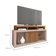 Rack Barcelona 136cm: Elegância e Praticidade - imagem 2