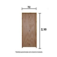 Porta de Madeira Camarão 210x72cm: Elegância e Praticidade - imagem 2