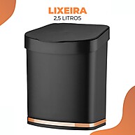 Lixeira Basculante 2,5L: Elegância e Praticidade - imagem 2