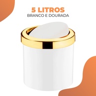 Lixeira Basculante 5L: Elegância e Praticidade - imagem 2