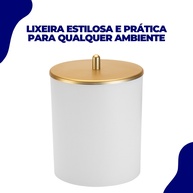 Lixeira Luxo 5L: Elegância e Praticidade - imagem 2