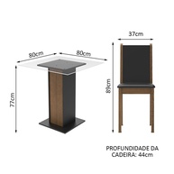 Sala de Jantar Madesa Aline: Elegância e Praticidade - imagem 2