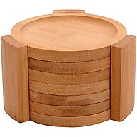 Porta Copos de Bambu: Elegância e Praticidade - imagem 1