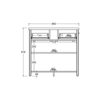 Gabinete de Banheiro Ditália BN-04: Elegância e Praticidade - imagem 2