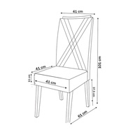 Mesa de Jantar 6 Lugares Corsa: Elegância e Praticidade - imagem 2