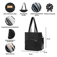 Bolsa Executiva Feminina Donna: Elegância e Praticidade - imagem 2