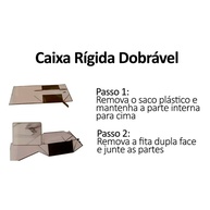 Caixa Rígida Preta com Imã: Elegância e Praticidade - imagem 2