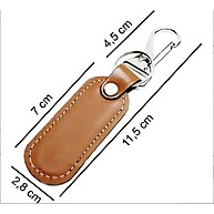 Chaveiro Ford em Couro e Metal com Logomarca – Elegância e Praticidade - imagem 1