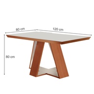 Mesa de Jantar Viena 4 Lugares: Elegância e Praticidade - imagem 2