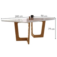 Mesa de Jantar 8 Lugares: Elegância e Praticidade - imagem 2