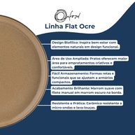 Prato Raso Ocre: Elegância e Praticidade - imagem 2
