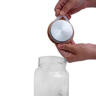 Jarra de Vidro 2L Oikos: Elegância e Praticidade - imagem 2