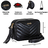Bolsa Matelassê Pequena: Elegância e Praticidade - imagem 2