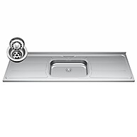 Pia de Cozinha Inox 180cm Ghel Plus: Elegância e Praticidade - imagem 2