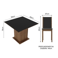 Sala de Jantar Madesa Moscou Plus: Elegância e Praticidade - imagem 2
