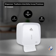 Dispenser Toalheiro Invoq Premisse: Elegância e Praticidade - imagem 2
