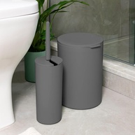 Kit Lixeira e Escova Sanitária Coza Serene: Elegância e Praticidade - imagem 2