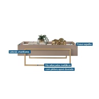 Mesa de Centro Pilar Off White: Elegância e Praticidade - imagem 2