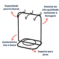 Organizador de Xícaras: Elegância e Praticidade - imagem 2