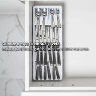 Organizador de Talheres Gaveta: Mais Espaço e Praticidade - imagem 2
