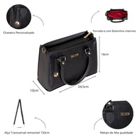 Bolsa Feminina Brilhante: Estilo e Praticidade - imagem 2