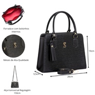 Bolsa Feminina com Carteira: Estilo e Praticidade - imagem 2