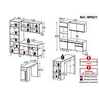 Cozinha Compacta Veneza: Estilo e Praticidade! - imagem 2
