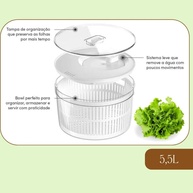 Secador de Salada 5.5L: Frescor e Praticidade! - imagem 2