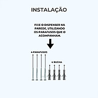 Dispenser Sabonete 800ml: Higiene e Praticidade - imagem 2