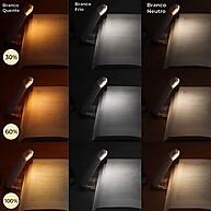 Luminária Leitura LED: 4x Mais Luz e Praticidade! - imagem 2