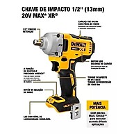 Chave de Impacto Dewalt 20V: Potência e Praticidade - imagem 2