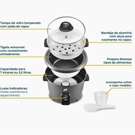 Panela Elétrica Britânia BPA07: Cozinhe com Potência e Praticidade - imagem 2