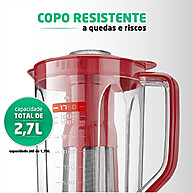 Liquidificador Mondial L-900 Turbo: Potência e Praticidade - imagem 2