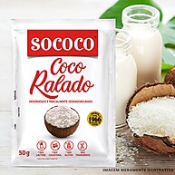 Coco Ralado Sococo 50g: Sabor e Praticidade! - imagem 2