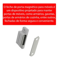 Fecho Imã Magnético: Segurança e Praticidade! - imagem 2