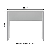 Bancada Cozinha 115cm: Mais Praticidade! - imagem 2