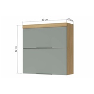 Armário Aéreo Cozinha 80cm: Mais Praticidade! - imagem 2