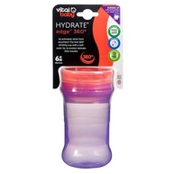 Vital Baby Hydrate Copo Antivazamento 360 Edge Rosa/Roxo - Seguro, Prático e Ideal para Crianças - imagem 1