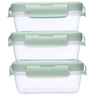 Kit 3 Potinhos Verde Buba - Armazenamento Prático e Seguro para Bebês - imagem 2