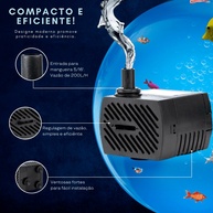 Bomba Submersa Aquário: Fluxo Contínuo e Prático - imagem 2