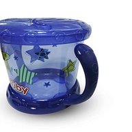 Nuby Porta Lanchinho Decorado Azul - Prático e Divertido para Crianças - imagem 4