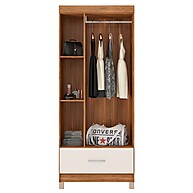 Guarda-Roupa Prince 3 Portas 1 Gaveta – Solteiro Moderno e Prático - imagem 2
