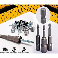 Kit Jogo Bits Soquete Magnético 10mm Fertak – Profissional e Prático - imagem 2